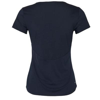 Lotto Girls Top IV Tee 2 - Blue Atoll/Navy Blue