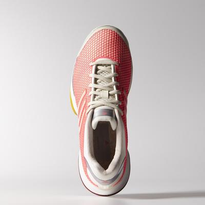 Adidas Womens Stella McCartney Barricade 8 Tennis Shoes - Pink/White - main image