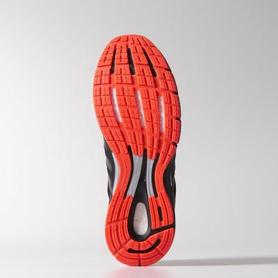 Adidas Mens Revenergy Mesh Running Shoes - Black/Solar Red - main image