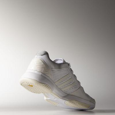 Adidas Womens Stella McCartney Barricade 2015 Tennis Shoes - White/Yellow - main image