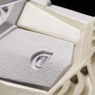 Adidas Womens Stella McCartney Barricade 2015 Tennis Shoes - White/Yellow - main image