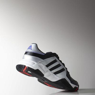 Adidas Mens Barricade Court Tennis Shoes - Black/White