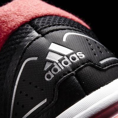 Adidas Mens Barricade Team 4 Tennis Shoes - Black/Silver/Red - main image