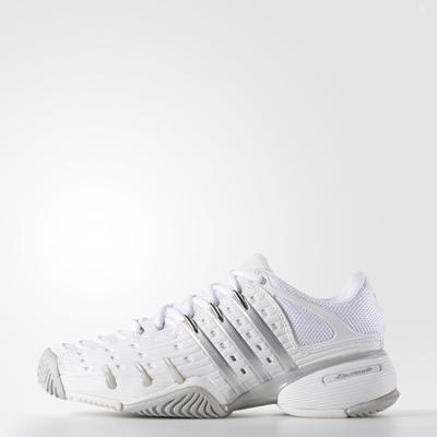 Adidas Womens Barricade V Classic Tennis Shoes - White - main image