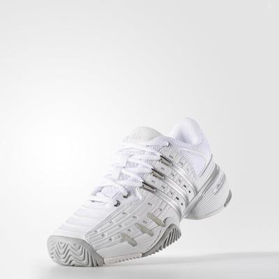 Adidas Womens Barricade V Classic Tennis Shoes - White - main image