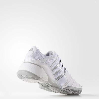 Adidas Womens Barricade V Classic Tennis Shoes - White - main image