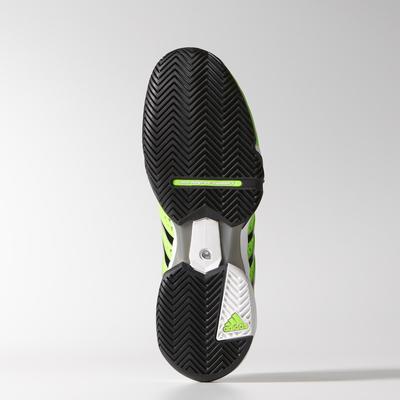 Adidas Mens Adipower Barricade 8+ Tennis Shoes - Solar Green - main image