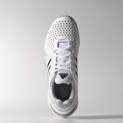 Adidas Mens adipower Barricade 8+ Tennis Shoes - White - main image