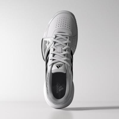 Adidas Kids Barricade Team 3 XJ Tennis Shoes - White/Black - main image