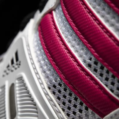Adidas Girls Barricade Team 3 XJ Tennis Shoes - White/Bold Pink - main image