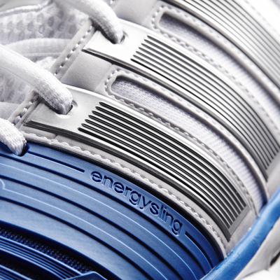 Adidas Mens adiPower Stabil 11 Indoor Shoes - White/Blue - main image