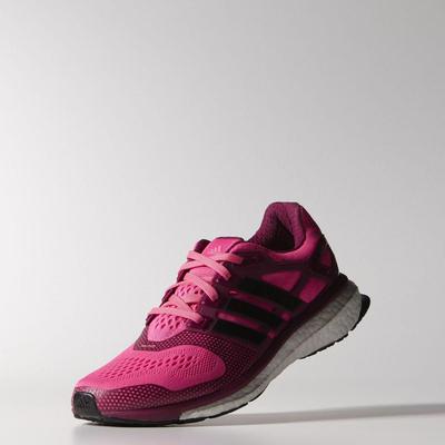 Adidas Womens Energy Boost 2.0 ESM Running Shoes - Solar Pink - main image
