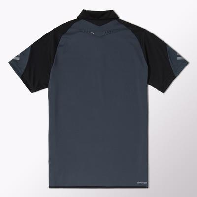 Adidas Mens Adizero Polo Shirt - Bold Onix/White - main image