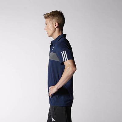 Adidas Mens Barricade Polo - Collegiate Navy - main image