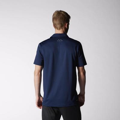Adidas Mens Barricade Polo - Collegiate Navy - main image