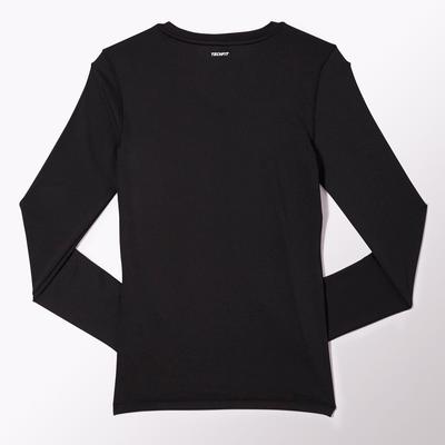 Adidas Womens Techfit Long Sleeve Top - Black - main image