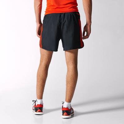 Adidas Response 5" Shorts - Black/Bold Orange - main image