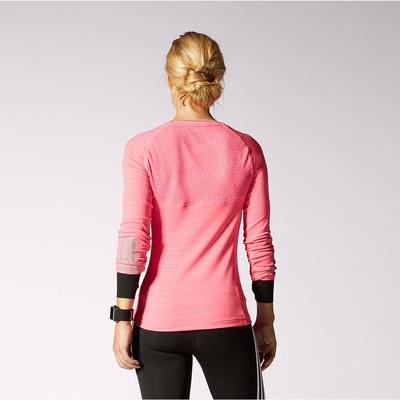Adidas Womens Supernova Long Sleeve Tee - Solar Pink - main image