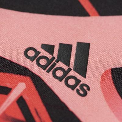 Adidas Womens Studio Power Laces Tights - Solar Pink - main image