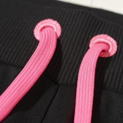 Adidas Girls Seperates Hooded Tracksuit - Bold Pink/Black - main image