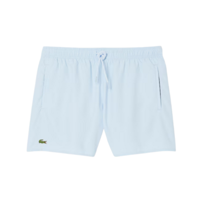 Lacoste Mens Light Quick Dry Swim Shorts - Light Blue - main image