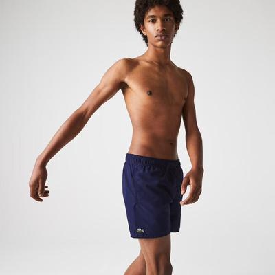 Lacoste Mens Swim Shorts - Navy Blue - main image