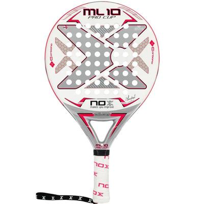NOX ML 10 Pro Cup Silver Padel Racket - main image
