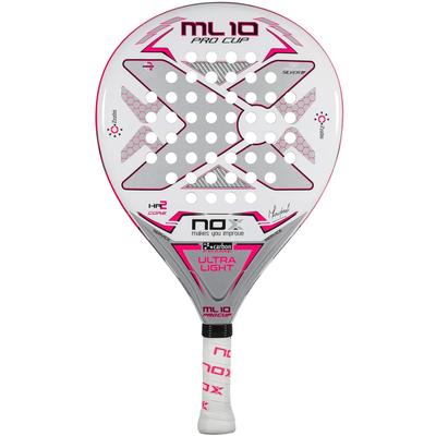 NOX ML10 Pro Cup Ultra Light Silver Padel Racket - main image