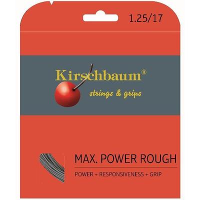 Kirschbaum Max Power Rough Tennis String Set - Silver - main image