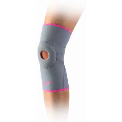 Nike Pro Open Patella Knee Sleeve 2.0 - Grey/Pink Pow