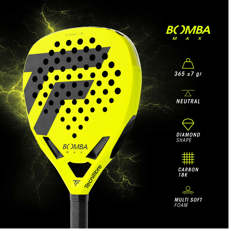 Tecnifibre Bomba Max Padel Racket 2026 - main image