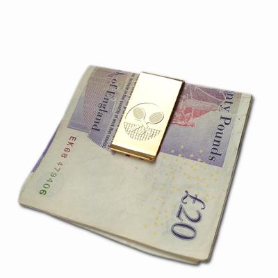 Tennis Brass Money Clip - main image