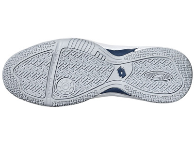 Lotto Mens Court Logo III Tennis Shoes - White/Metal Blue Night - main image