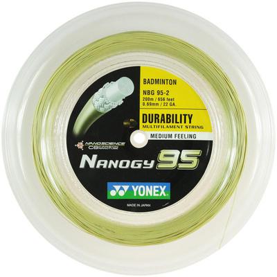 Yonex Nanogy 95 200m Badminton String Reel - Gold - main image