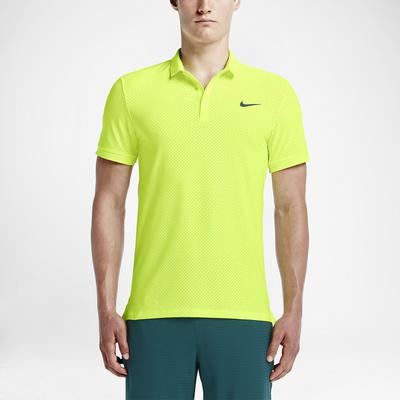 Nike Mens Advantage Breathe Polo - Volt/White - main image