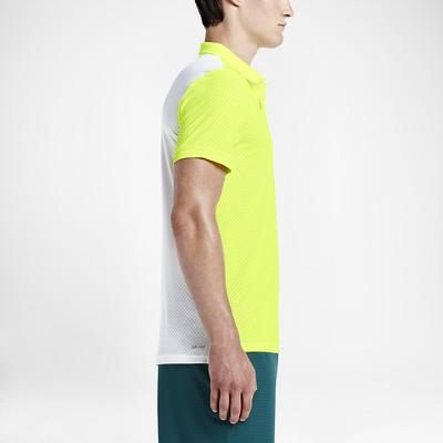 Nike Mens Advantage Breathe Polo - Volt/White - main image
