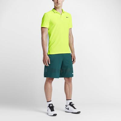 Nike Mens Advantage Breathe Polo - Volt/White - main image