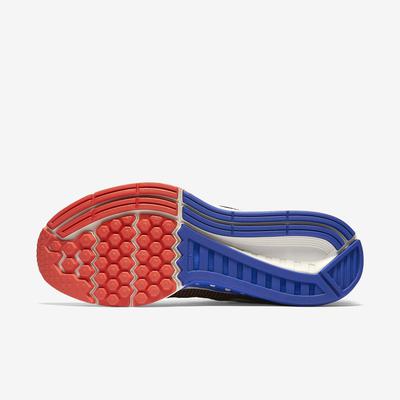 Nike Mens Air Zoom Structure 19 Running Shoes - Black/Total Crimson - main image