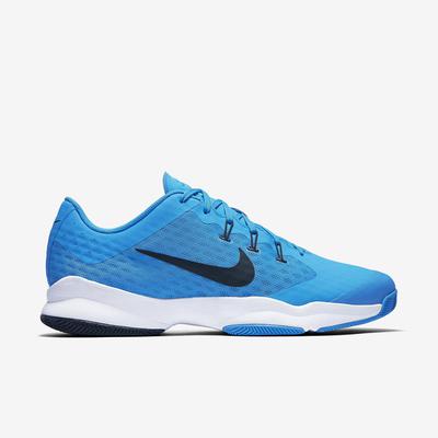 Nike Mens Air Zoom Ultra Tennis Shoes - Blue Glow/Black - Tennisnuts.com