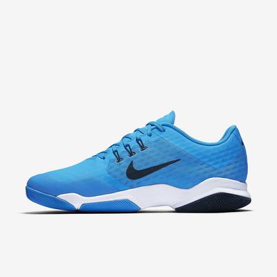 Nike Mens Air Zoom Ultra Tennis Shoes - Blue Glow/Black - Tennisnuts.com