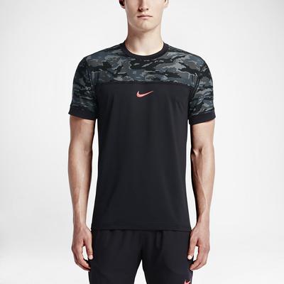 Nike Mens Challenger Premier Rafa Crew - Black/Camouflage - main image