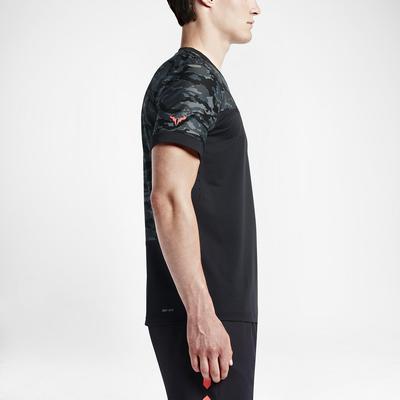 Nike Mens Challenger Premier Rafa Crew - Black/Camouflage - main image