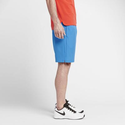 Nike Mens Court Graphic 9 Inch Tennis Shorts - Light Photo Blue - main image