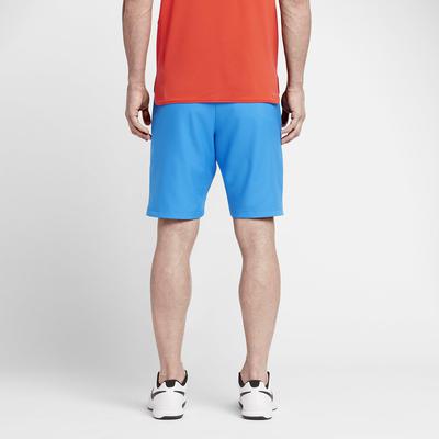 Nike Mens Court Graphic 9 Inch Tennis Shorts - Light Photo Blue - main image