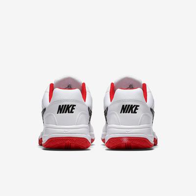 Nike Mens Court Lite Tennis Shoes - White/Black/Uni Red - main image