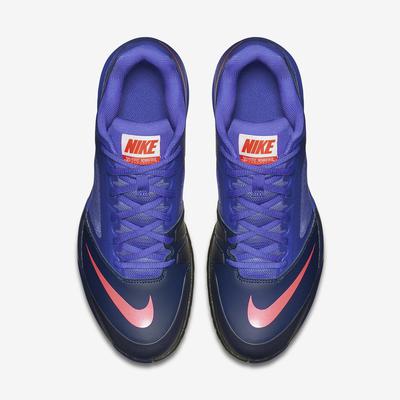 Nike Mens Dual Fusion Ballistec Advantage Tennis Shoes - Persian Violet/Midnight Navy - main image