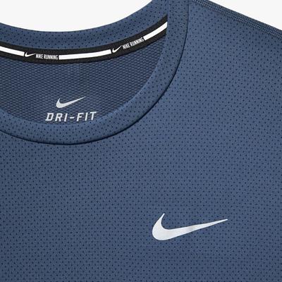 Nike Mens Dri-FIT Contour Top - Squadron Blue - Tennisnuts.com