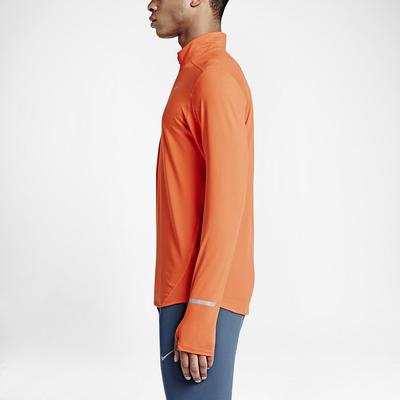 Nike Mens Dri-FIT Element Half-Zip Top - Team Orange - main image