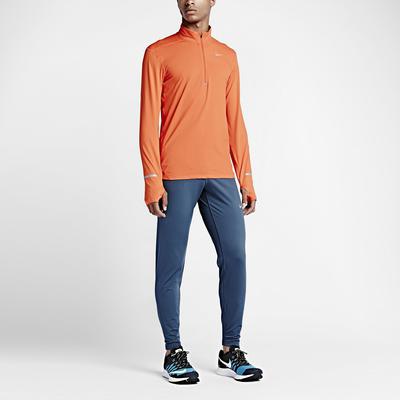 Nike Mens Dri-FIT Element Half-Zip Top - Team Orange - main image