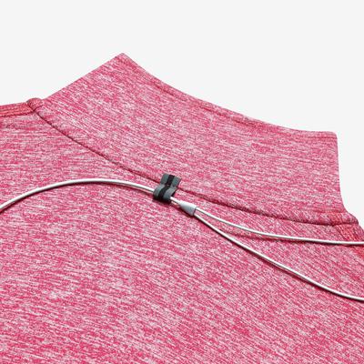 Nike Womens Element 1/2 Zip L.S. Running Shirt - Vivid Pink/Heather - main image